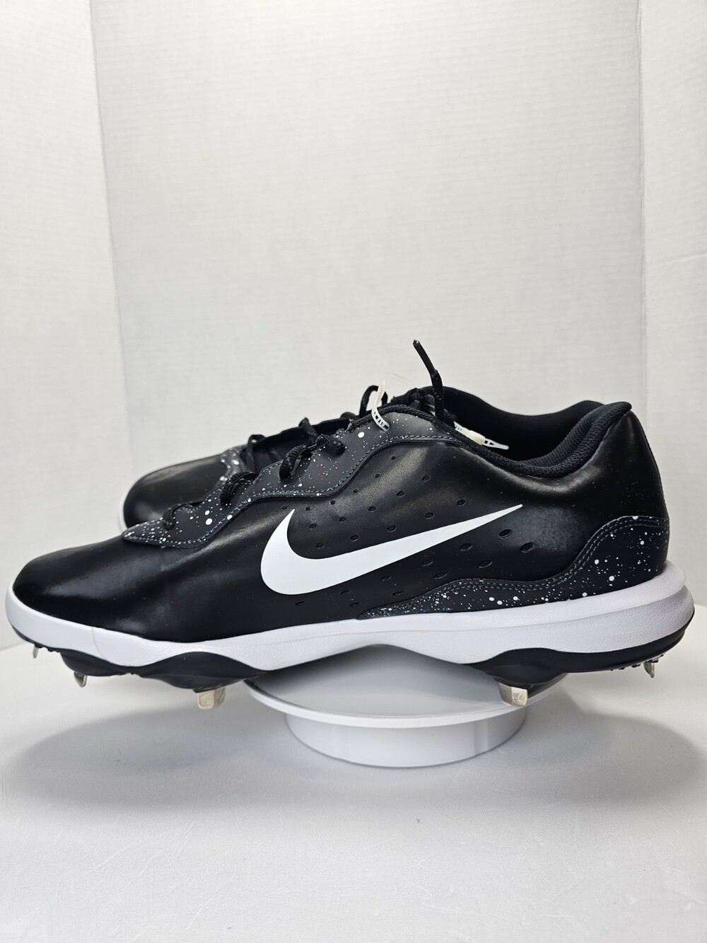 Nike Alpha Huarache Varsity 4 Low Men 15 Baseball Cleats Black DJ6516-001 - Picture 10 of 12